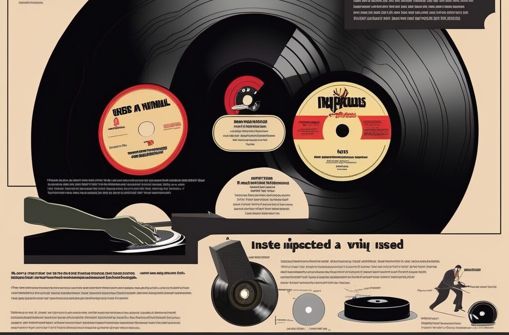 Expert tips for inspecting a used vinyl record - Your ultimate guide on spotting flaws and ensuring quality playback